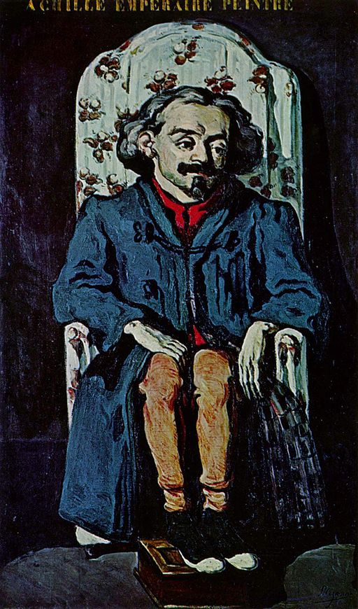 ポール・セザンヌ アシル・アンプレールの肖像